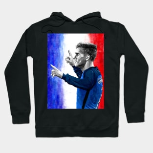 Antoine Griezmann France - Euro2016 Football Artwork Hoodie